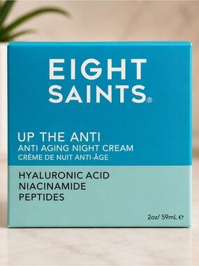 Eight Saints - Up The Anti Anti Aging Night Cream 2 oz NEW Sealed